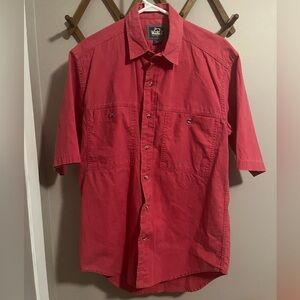 Vintage Woolrich Cotton short sleeve button down